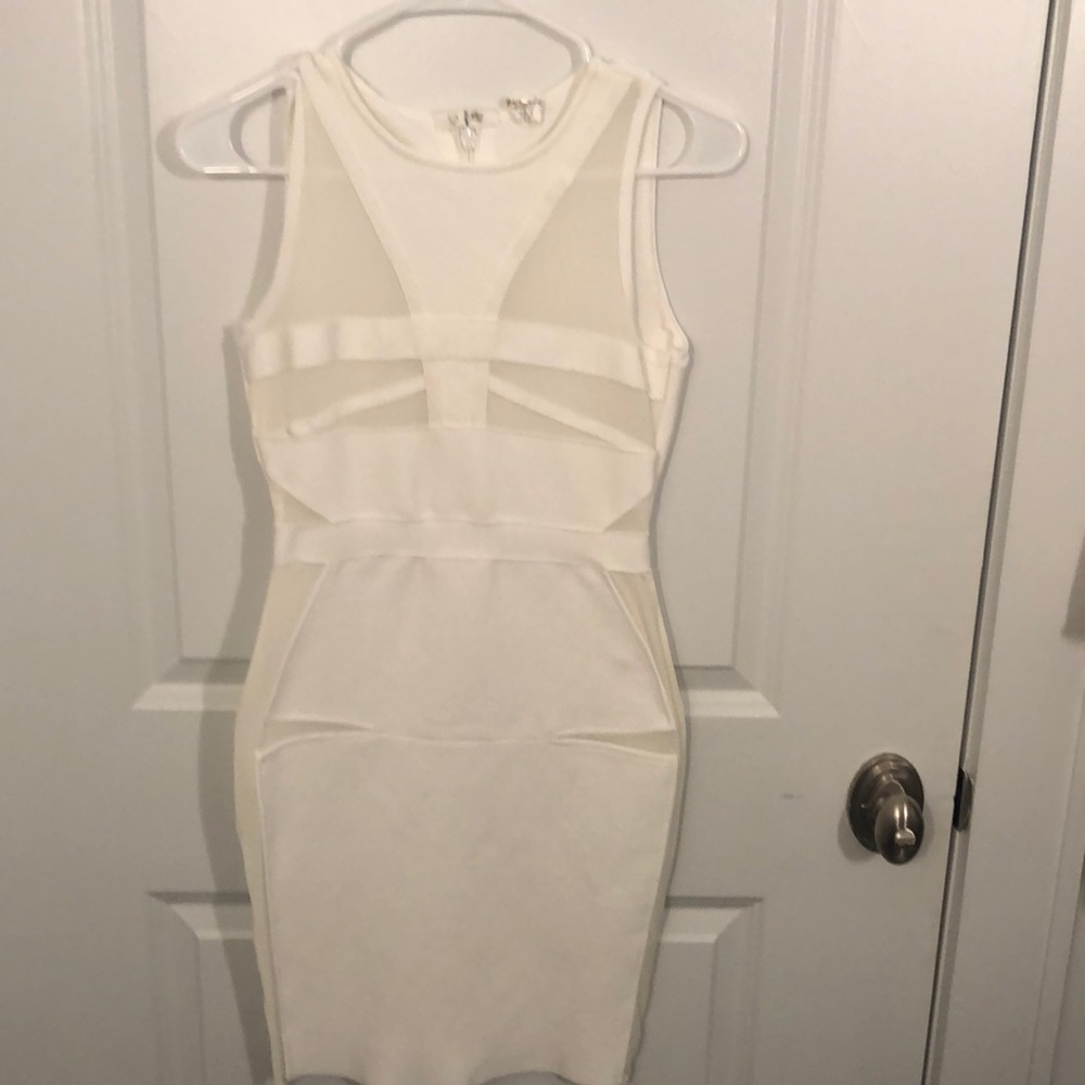 White Bandage Dress Size Small